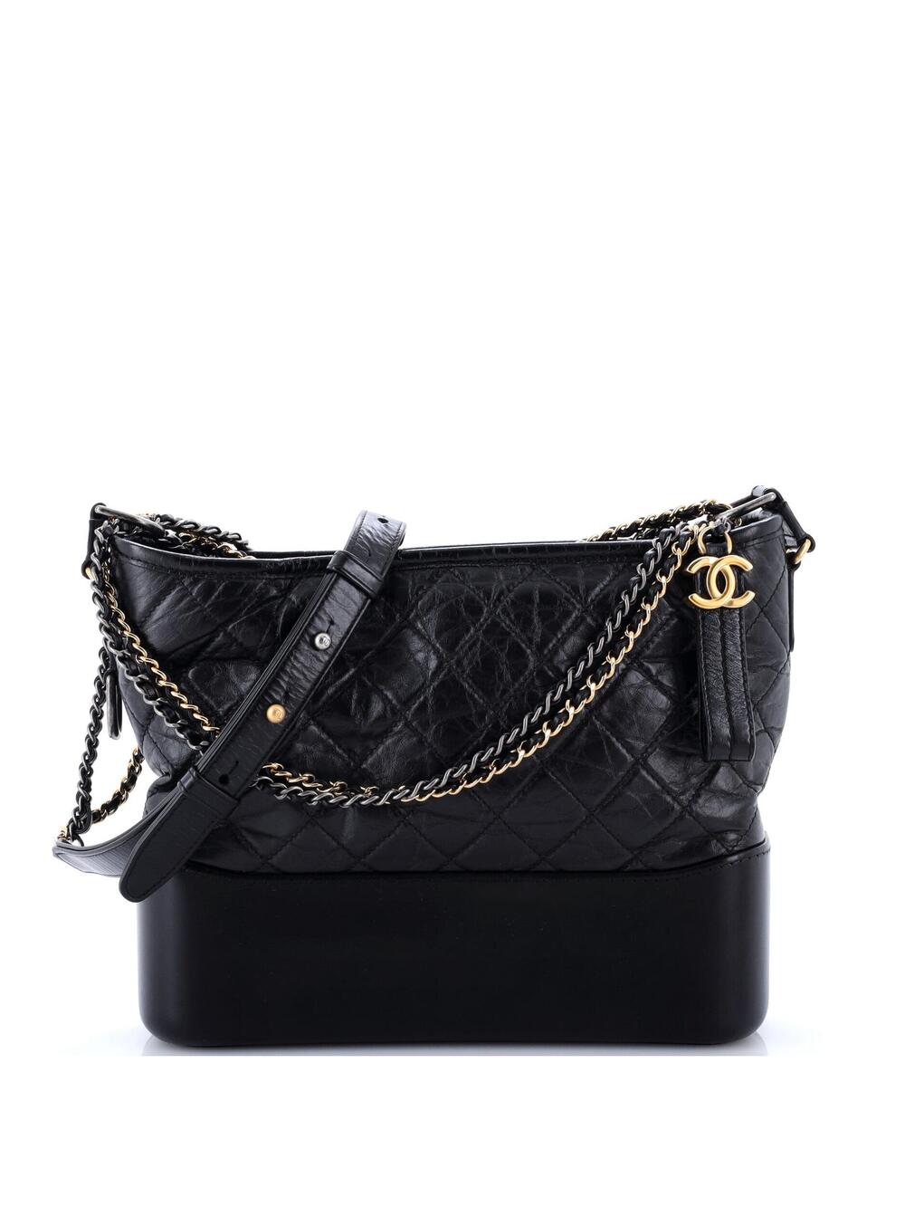 Chanel Gabrielle Hobo Quilted Aged #371017C26B